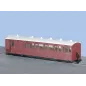 Peco OO-9 L&B Brake Coach Unlettered OO9 Gauge GR-420U