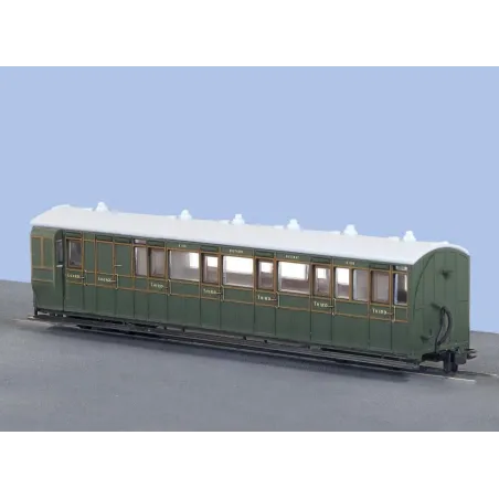 Peco OO-9 Brake Coach, SR Livery, No 4108 OO9 Gauge GR-421A