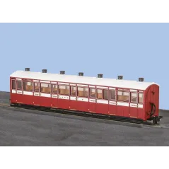 Peco OO-9 L&B ALL 3rd Coach, L&B Livery, No 11 OO9 Gauge GR-440A