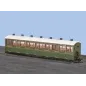 Peco OO-9 L&B ALL 3rd Coach, SR LIVERY, No 2469 OO9 Gauge GR-441A