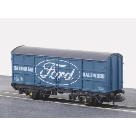 Peco Pallet Van, Ford, Dagenham - Halewood, Blue, No. 787044 N Gauge NR-P57A