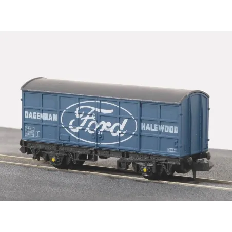 Peco Pallet Van, Ford, Dagenham - Halewood, Blue, No. N Gauge NR-P57C