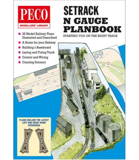 Peco Peco N Setrack Planbook All Gauges IN-1