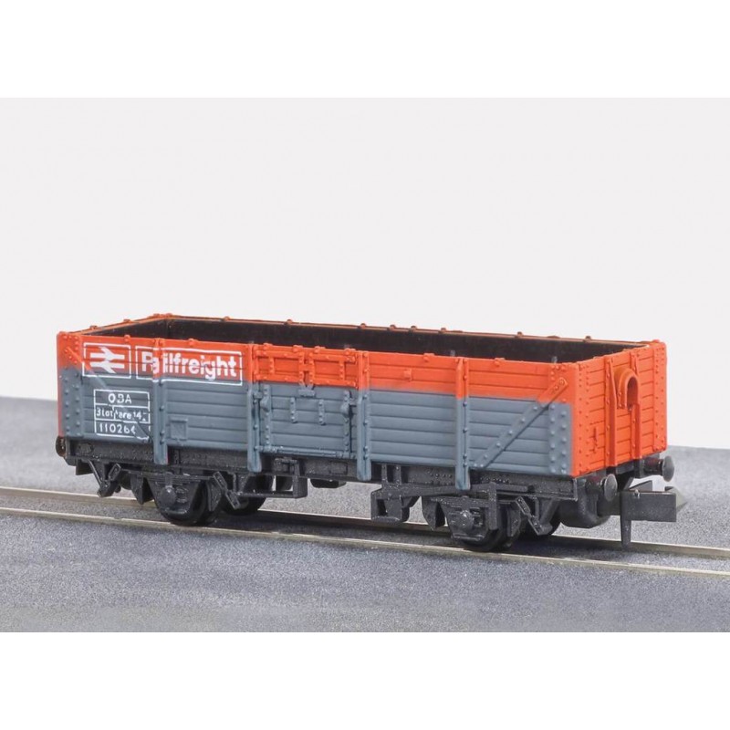 Peco Railfreight Open Wagon, BR, red/grey N Gauge NR-11R