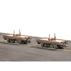 Peco Single Bolster Wagons N Gauge KNR-39