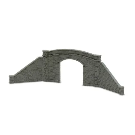 Peco Road Bridge Sides, stone type, single track N Gauge NB-33