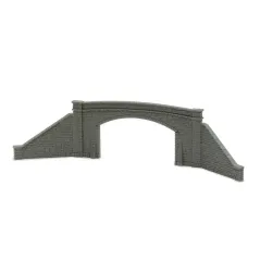 Peco Road Bridge Sides, stone type, double track N Gauge NB-34