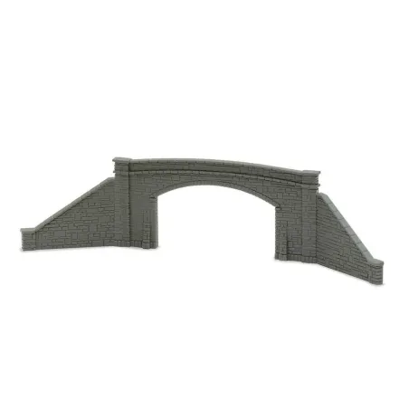 Peco Road Bridge Sides, stone type, double track N Gauge NB-34
