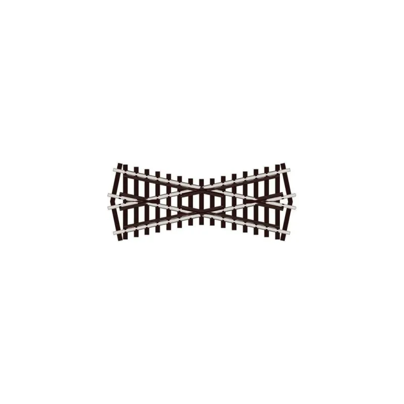 Peco Short crossing (24° angle) OO/HO Gauge SL-93