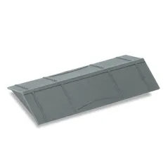 Peco Salt Wagon Roof, black plastic moulding OO Gauge R-36