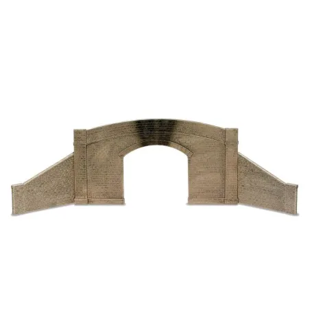 Peco Road Bridge sides & Walls, stone type, single track O Gauge LK-733