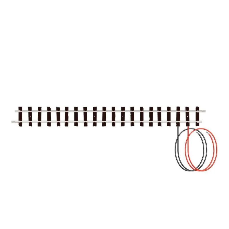 Peco Setrack OO-9 Wired Double Straight OO9 Gauge ST-413