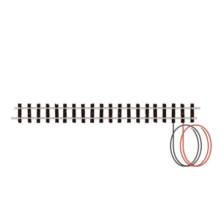 Peco Setrack OO-9 Wired Double Straight OO9 Gauge ST-413