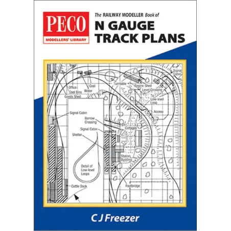 Peco Railway Modeller Book of N gauge Track Plans All Gauges PB-4