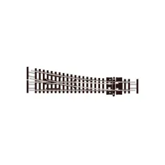 Peco Small radius R/H N Gauge SL-E391F