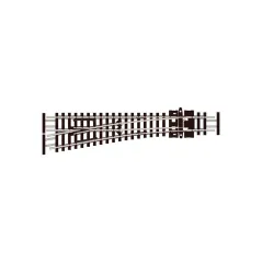 Peco Small radius L/H N Gauge SL-E392F