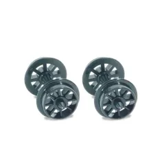 Peco Spoked Wheels on axles, Hardlon mouldings N Gauge NR-101