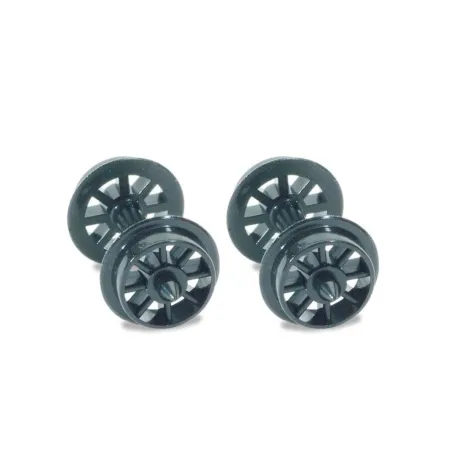 Peco Spoked Wheels on axles, Hardlon mouldings N Gauge NR-101