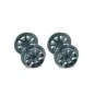 Peco Spoked Wheels on axles, Hardlon mouldings N Gauge NR-101