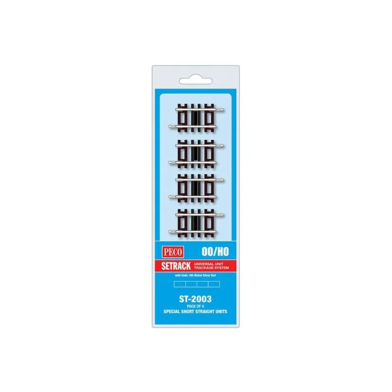 Peco Special Short Straight OO/HO Gauge ST-2003