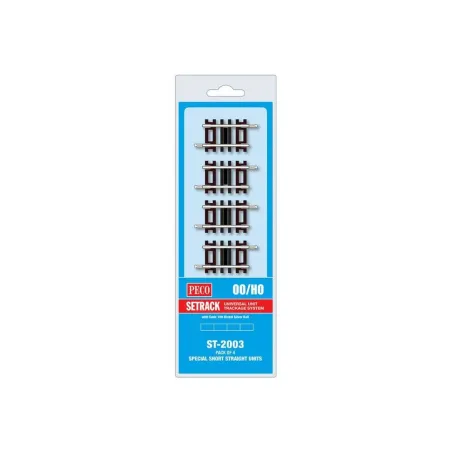 Peco Special Short Straight OO/HO Gauge ST-2003
