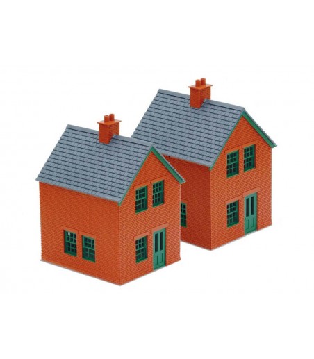 Peco Station Houses, brick type OO/HO Gauge LK-14