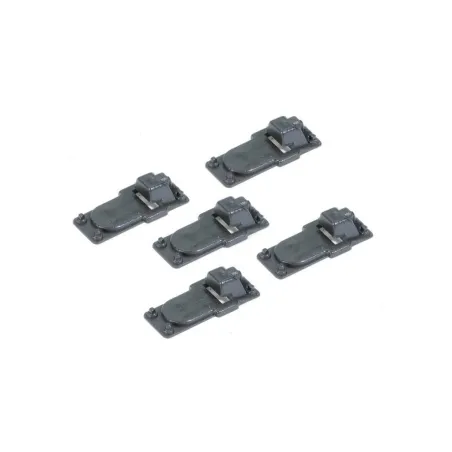 Peco Slide Rail Baseplates, for Code 143 rail O Gauge IL-713