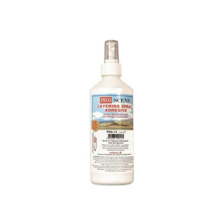 Peco Static Grass Pump Spray Layering Adhesive All Gauges PSG-13