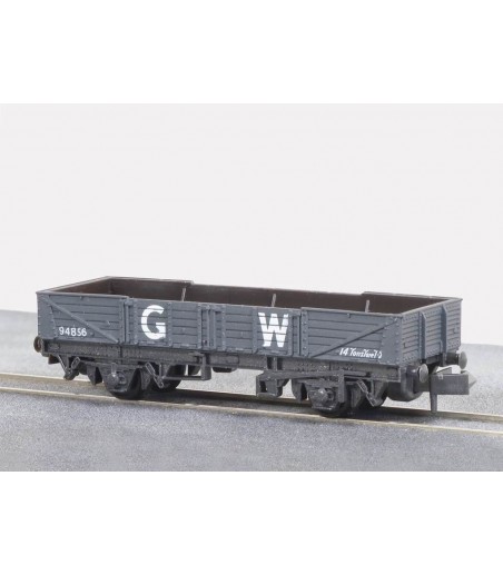 Peco Tube Wagon, GW, dark grey N Gauge NR-7W