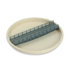 Peco Turntable Kit, well type (deck length 151mm 515/16in) N Gauge NB-55