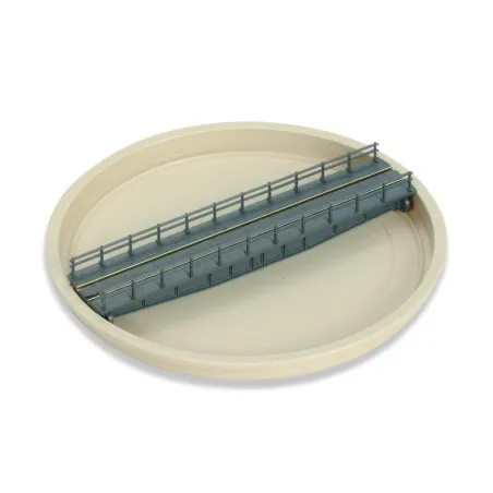 Peco Turntable Kit, well type (deck length 151mm 515/16in) N Gauge NB-55