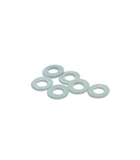 Peco Washers, type OO/6, fibre 1.575mm (1/16in) dia. Hole                                  approx. 50 OO Gauge R-8