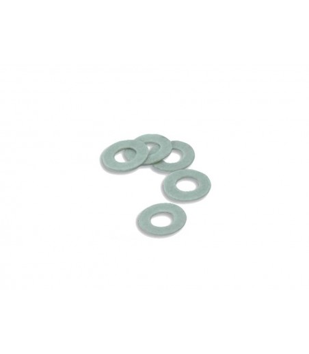 Peco Washers, type OO/O/8, fibre, 3.175mm (⅛in) dia. Hole                             approx. 50 OO Gauge R-9