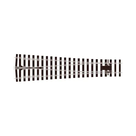 Peco Y Medium radius (1828mm, 72”) Turnout Electrofrog O Gauge SL-E797BH