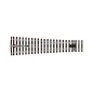 Peco Y Medium radius (1828mm, 72”) Turnout Electrofrog O Gauge SL-E797BH