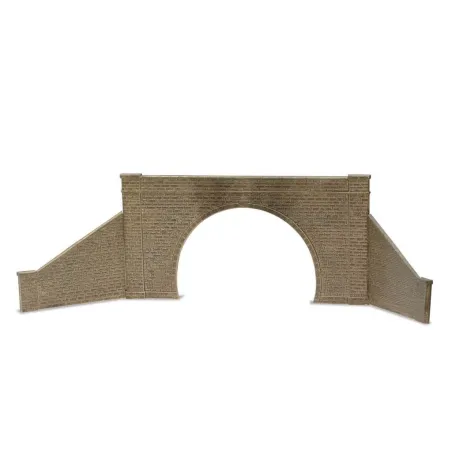 Peco Tunnel Mouth & Walls, stone type, double track O Gauge LK-732
