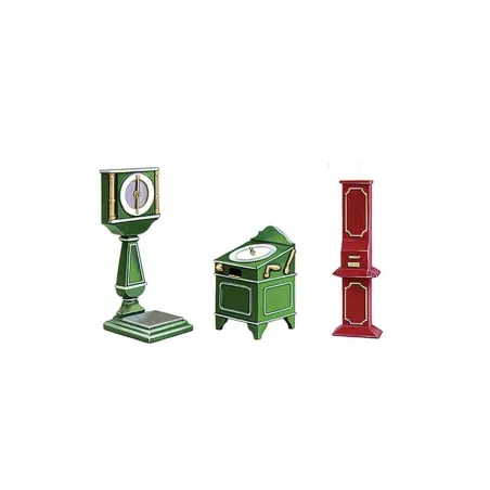 Peco Ticket,Weighing & Label Machines (cast white metal) O Gauge LK-755