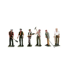 Peco Workmen with Tools (cast white metal) O Gauge OP-11