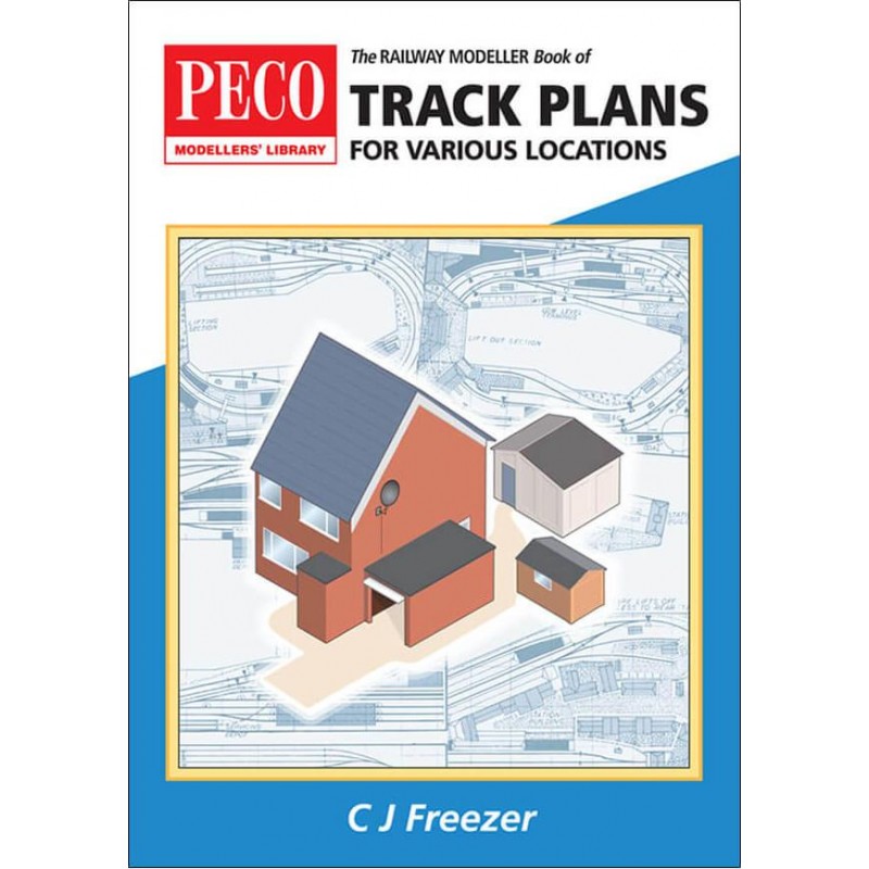 Peco The Railway Modeller Book of Track Plans for various locations All Gauges PB-66