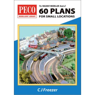 Peco The Railway Modeller Book of 60 Plans for  small locations All Gauges PB-3