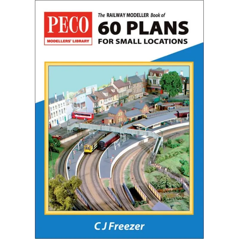 Peco The Railway Modeller Book of 60 Plans for small locations All Gauges PB-3