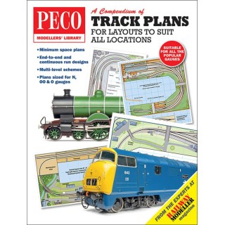 Peco Track Plans for Layouts to Suit all Locations All Gauges PM-202