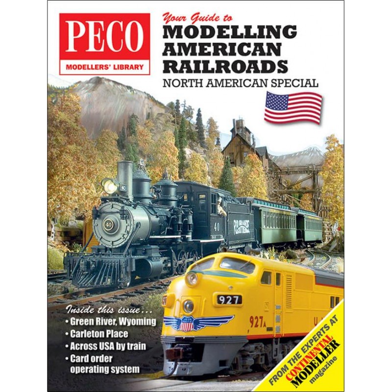 Peco Your Guide To Modelling American Railways All Gauges PM-201