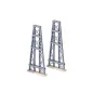 Ratio 2 Steel Trestles N Gauge 242