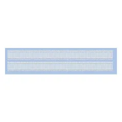 Ratio GWR Trackside Fencing, White, Straights N Gauge 244