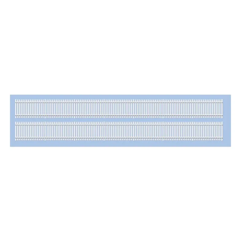 Ratio GWR Trackside Fencing, White, Straights N Gauge 244