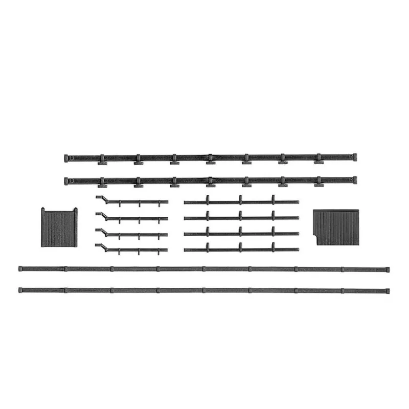 Ratio Gutters & Drainpipes N Gauge 300