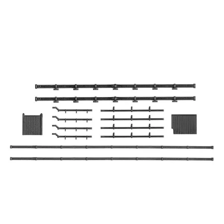 Ratio Gutters & Drainpipes N Gauge 300