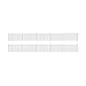 Ratio GWR Station Fencing, White (straight only) OO/HO Gauge 421