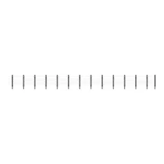 Ratio GWR Lineside Fencing, (36 posts with wire) OO/HO Gauge 423